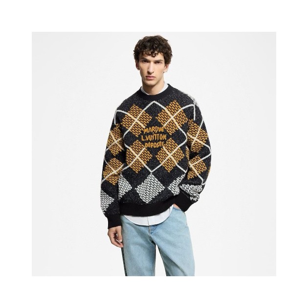LOUIS VUITTON 루이비통 울 블렌드 풀오버 니트