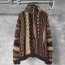 LOUIS VUITTON 루이비통 & NIGO 그래피티 하프 집업 니트