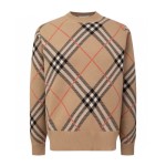 BURBERRY 버버리 체크 양모 니트