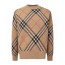 BURBERRY 버버리 체크 양모 니트