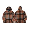 BURBERRY 버버리 체크 플리스 후드 자켓