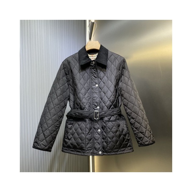BURBERRY 버버리 벨티드 퀄팅 자켓 2COLOR　
