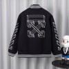 OFF-WHITE 오프화이트 다이애그널 바시티 자켓