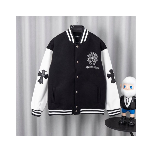 CHROME HEARTS 크롬하츠 홀스슈 바시티 자켓