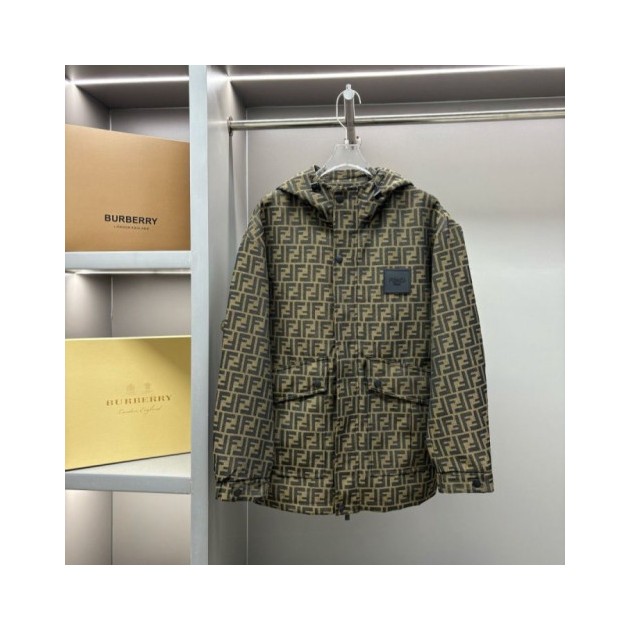 FENDI 펜디 FF 올오버 후드 자켓