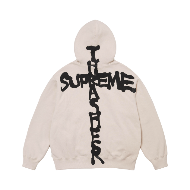 SUPREME x THRASHER 슈프림 x 트레셔 집업 후드 스웨트셔츠 ●해외 특별할인전●