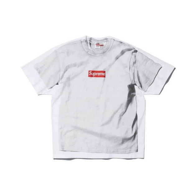 ●9월 판매 6위● SUPREME x MM6 슈프림 X MM6 메종 마르지엘라 박스 로고 티셔츠 24SS ●해외 특별할인전●
