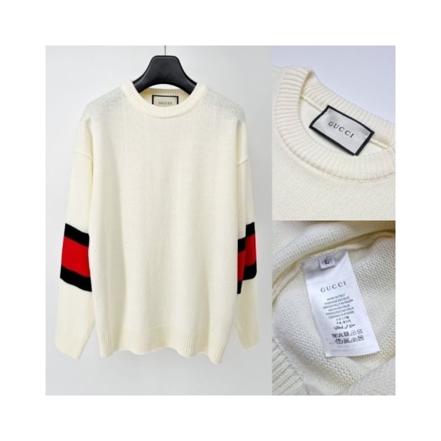 GUCCI 구찌 암포인트 라운드니트