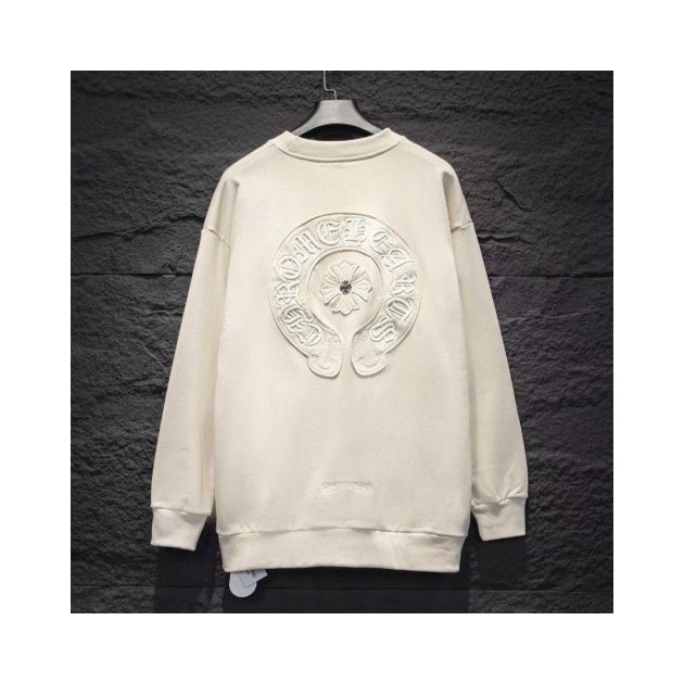 CHROME HEARTS 크롬하츠 홀슈스 피그먼트 로고 맨투맨 2COLOR