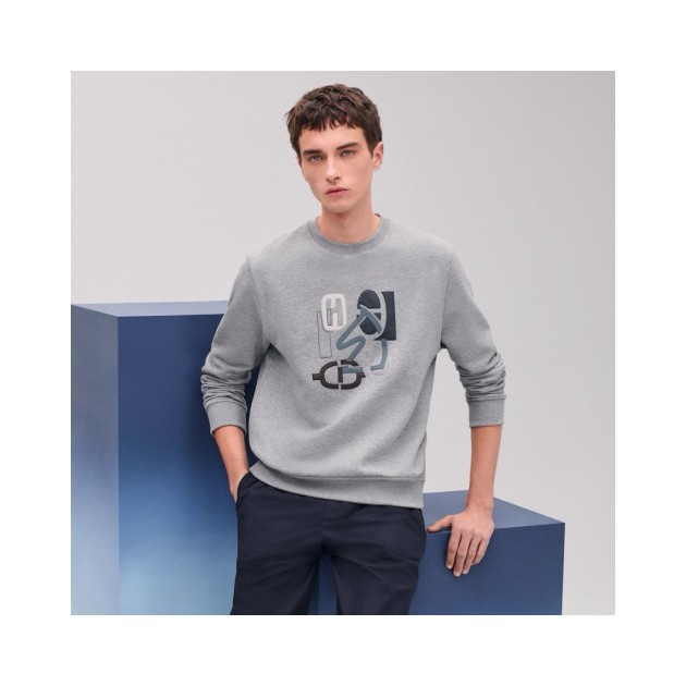 HERMES 에르메스 puzzle 맨투맨 3COLOR