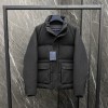 LOUIS VUITTON 루이비통 모노그램 탈부착 후드 다운자켓
