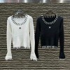 CHANEL 샤넬 스티치 니트