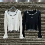 CHANEL 샤넬 스티치 니트