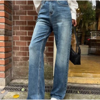 ●9월 판매 13위● LOEWE 로에베 패치 스트레이트 데님