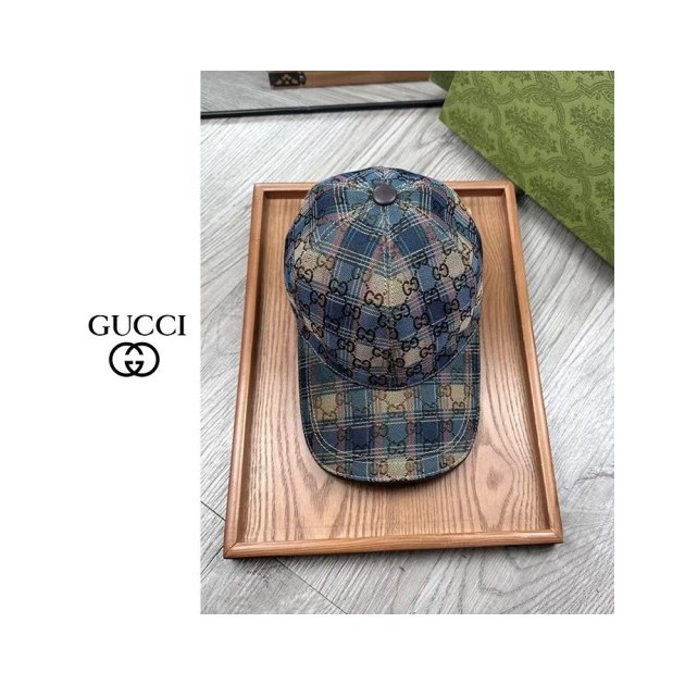 GUCCI 구찌 GG체크 볼캡