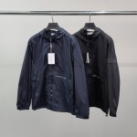 DIOR 디올 프리미엄 레더패치 윈드 자켓