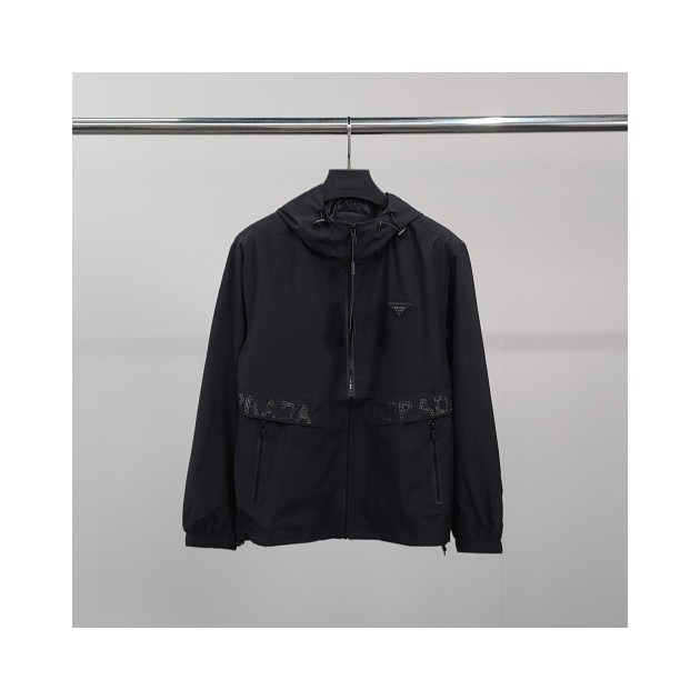 PRADA 프라다 프리미엄 로고와펜 윈드자켓