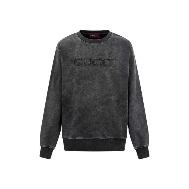 GUCCI 구찌 피그먼트 로고 맨투맨