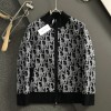DIOR 디올 오블리크 테크니컬 블루종 집업 가디건
