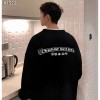 CHROME HEARTS 크롬하츠 헐리우드 스크립트 레터링 맨투맨 티셔츠