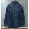CHROME HEARTS 크롬하츠 크로스 데님 자켓