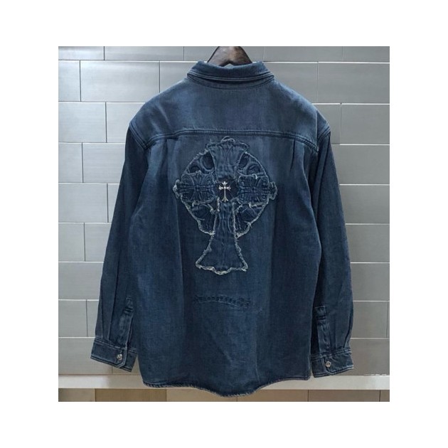 CHROME HEARTS 크롬하츠 크로스 데님 자켓