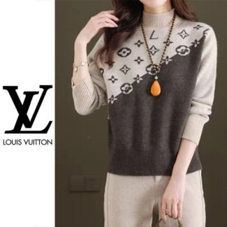 LOUIS VUITTON 루이비통 모노 반폴라 니트 3COLOR