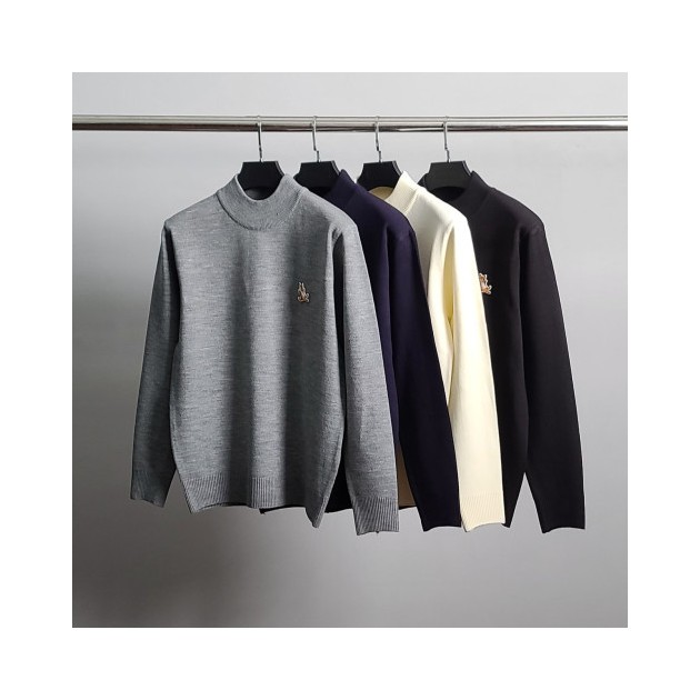 MAISON KITSUNE 메종키츠네 칠랙스폭스 반목 니트