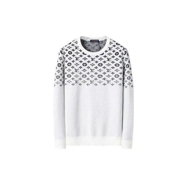 LOUIS VUITTON 루이비통 모노그램 하프 패턴 니트 2COLOR