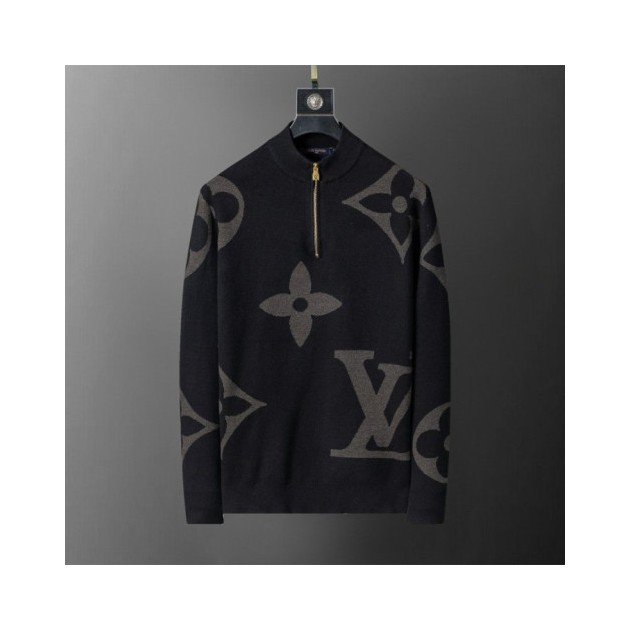 LOUIS VUITTON 루이비통 반집업 니트