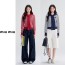 MIUMIU 미우미우 블랙 로고 숄 자수 가디건 2COLOR