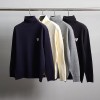 COMME DES GARCONS 꼼데가르송  화이트와펜 터틀넥 니트