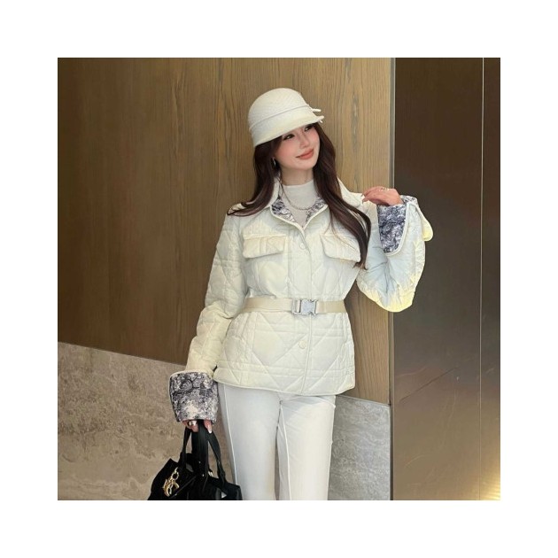 DIOR 디올 까나쥬 벨트 패딩 자켓 2COLOR