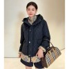 BURBERRY 버버리 누빔 후드 자켓