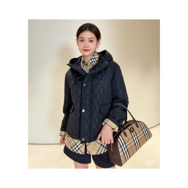 BURBERRY 버버리 누빔 후드 자켓