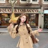 BURBERRY 버버리 라펠 후드 트렌치 자켓