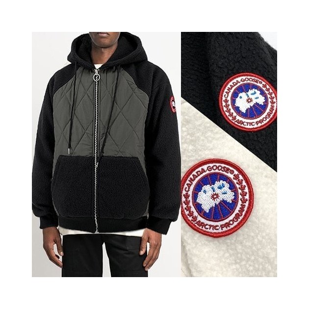 CANADA GOOSE 캐나다구스 양털 후드집업