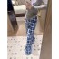 CHROME HEARTS 크롬하츠 이중오비 체크 팬츠 2COLOR