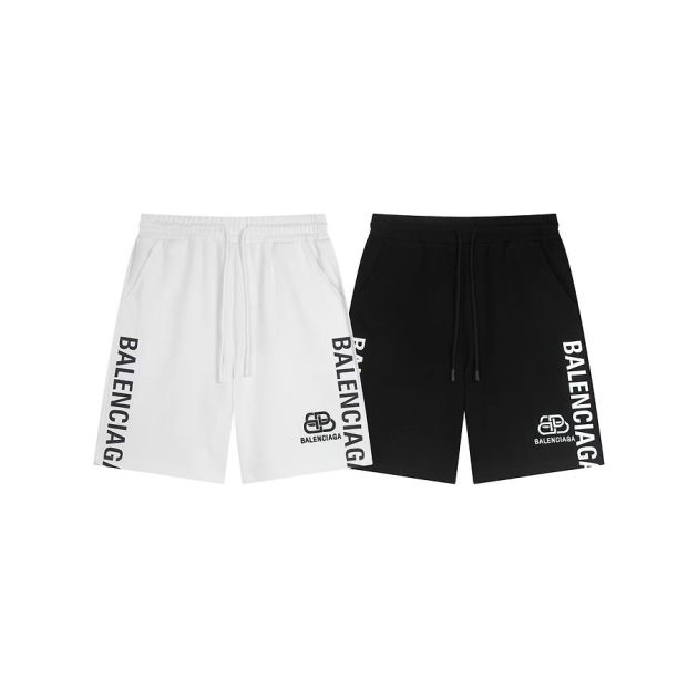 BALENCIAGA 발렌시아가 6416 체인 로고 스웨트 쇼츠