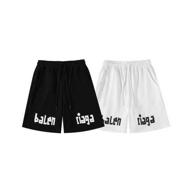 BALENCIAGA 발렌시아가 6423 로고 스웨트 쇼츠