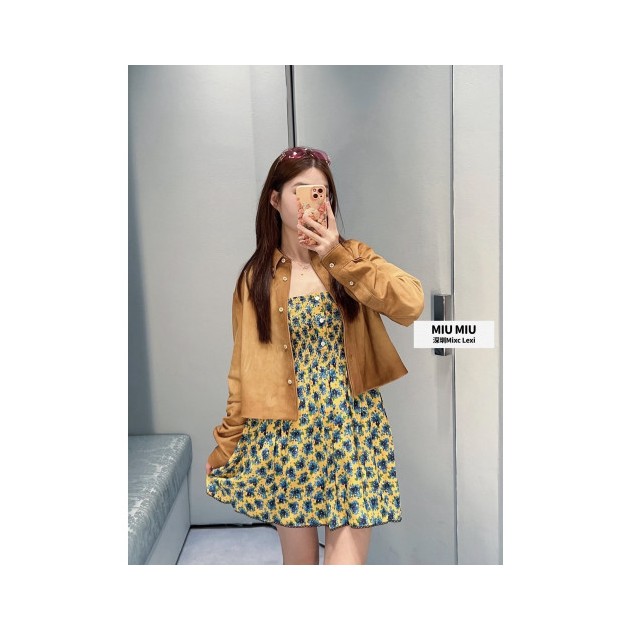 MIUMIU 미우미우 플라워 원피스