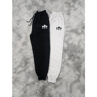 CHROME HEARTS 크롬하츠 소매 문양 조거 팬츠
