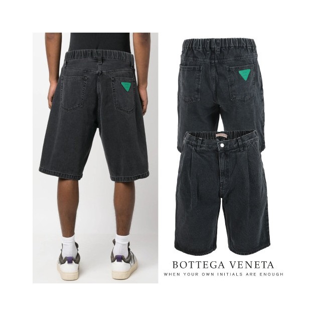 BOTTEGA VENETA 보테가베네타 그린 트라이앵글 원턱 세미오버 하프진 3COLOR