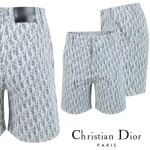 DIOR 디올 오블리크 하프팬츠