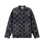 GUCCI 구찌 64260 GG 자카드 데님 셔츠