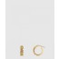 GUCCI 레터 후프 귀걸이 774690