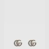 크리스털 더블 G 귀걸이 753886