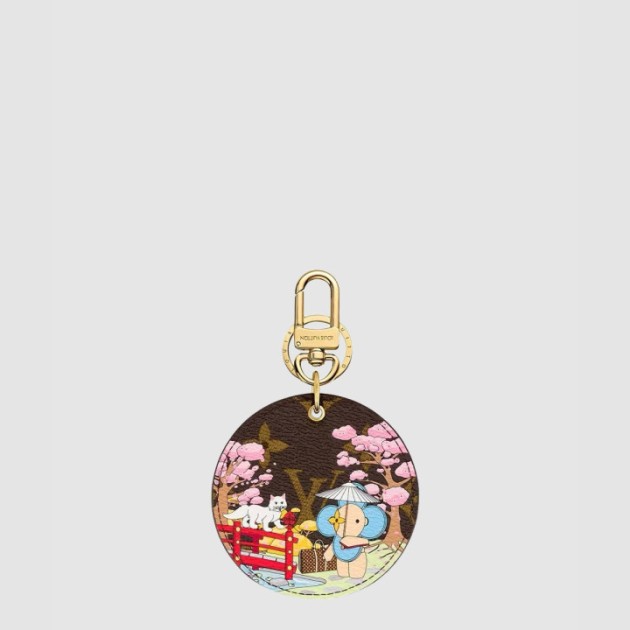 루이비통 일러스트 할리우드 드라이브 XMAS 백참 M00499