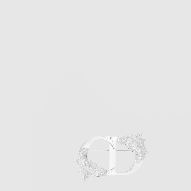 CD Baroque 깃털 브로치 V1378